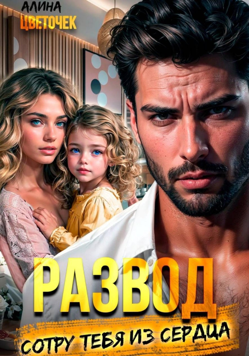 Обложка книги «Развод. Сотру тебя из сердца»