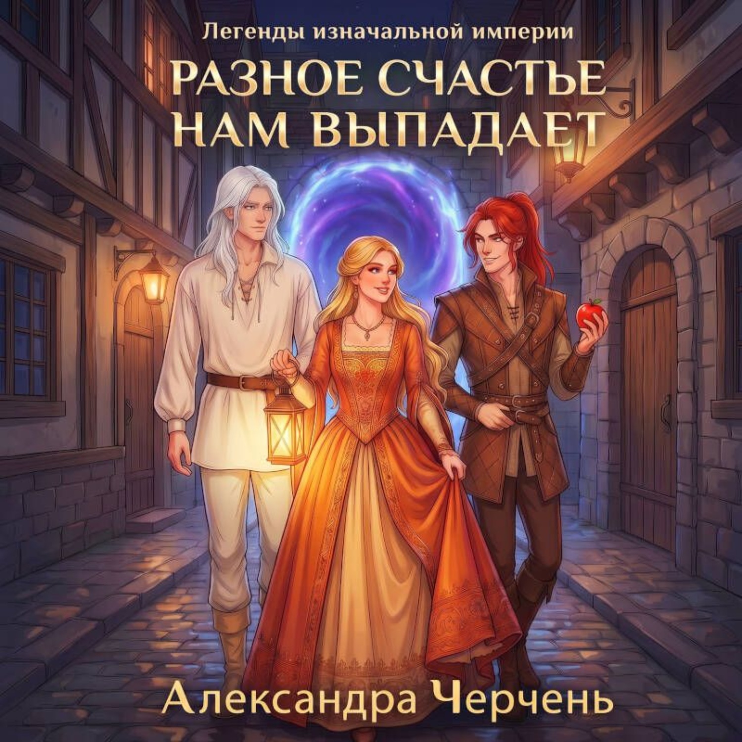 Обложка книги «Разное счастье нам выпадает»