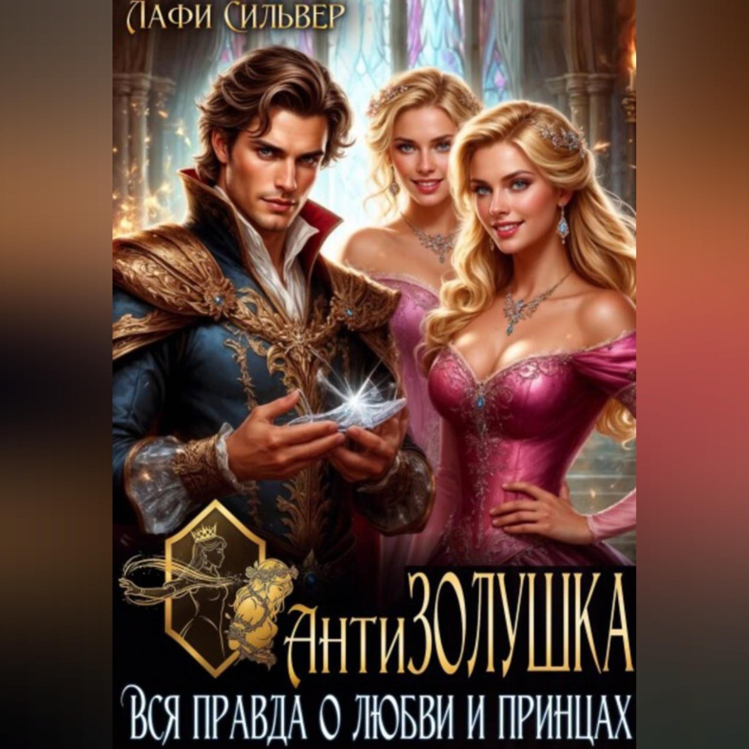 Обложка книги «антиЗОЛУШКА Вся правда о любви и принцах»