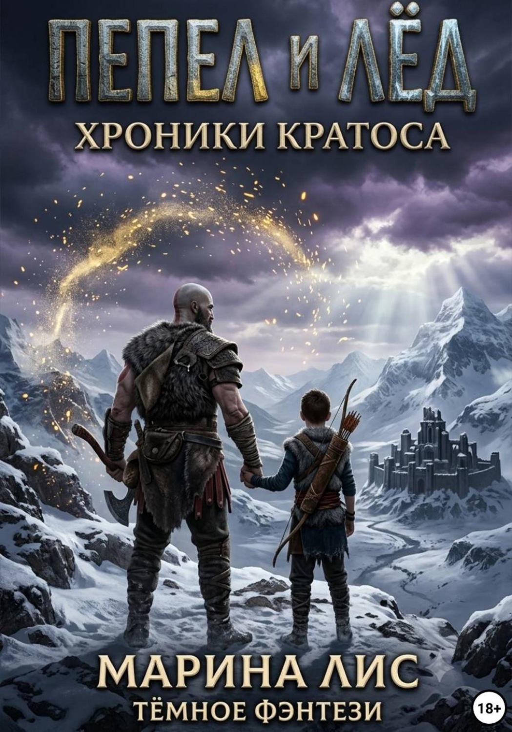 Обложка книги «Пепел и лёд. Хроники Кратоса»