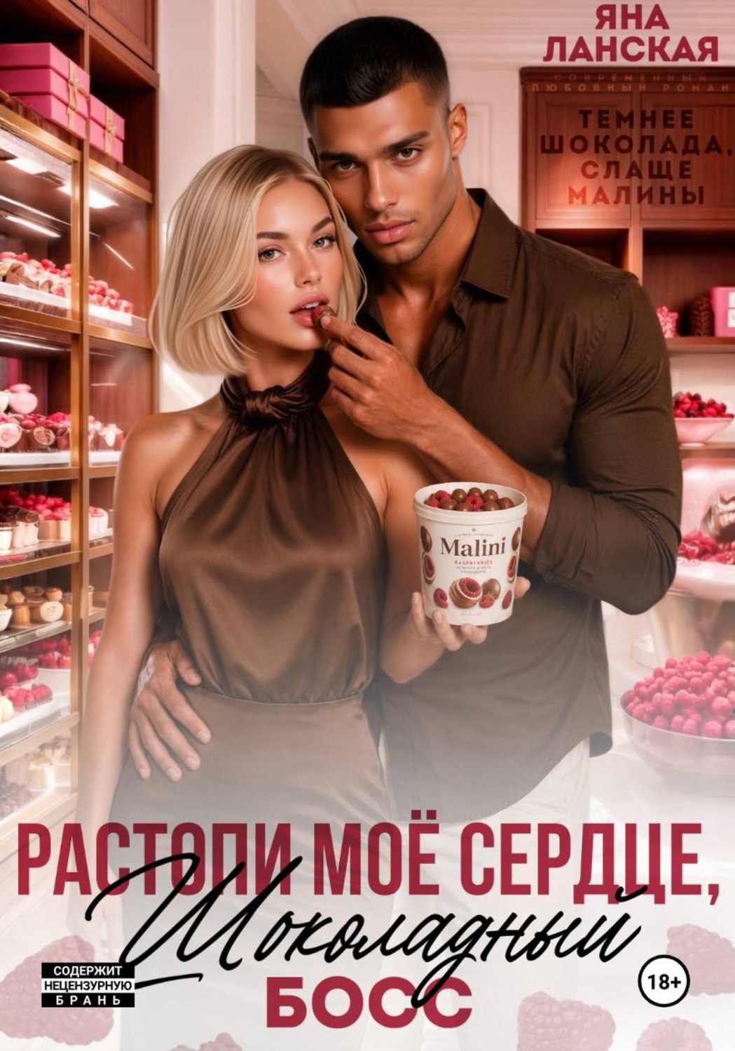 Обложка книги «Растопи моё сердце, шоколадный босс»