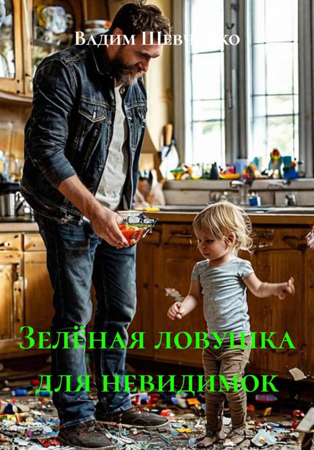Обложка книги «Зелёная ловушка для невидимок»