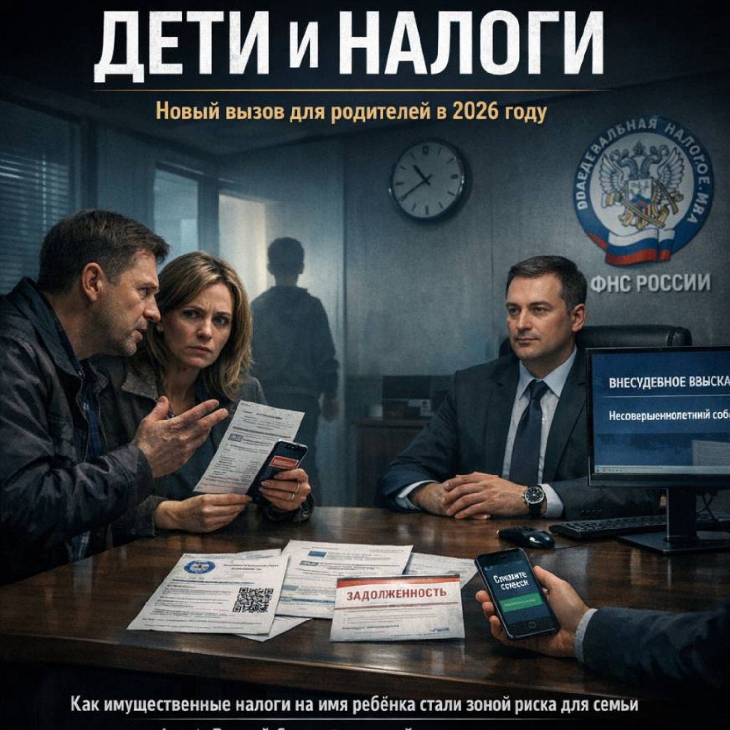 Обложка книги «ДЕТИ И НАЛОГИ»