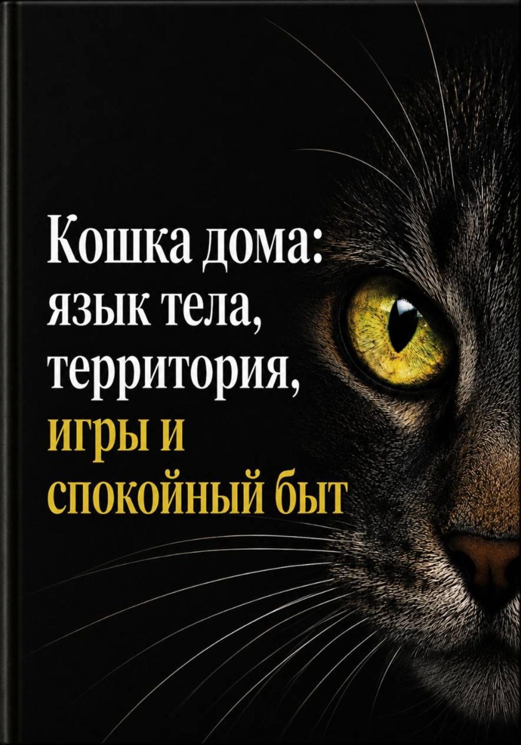 Обложка книги «Кошка дома: язык тела, территория, игры и спокойный быт»