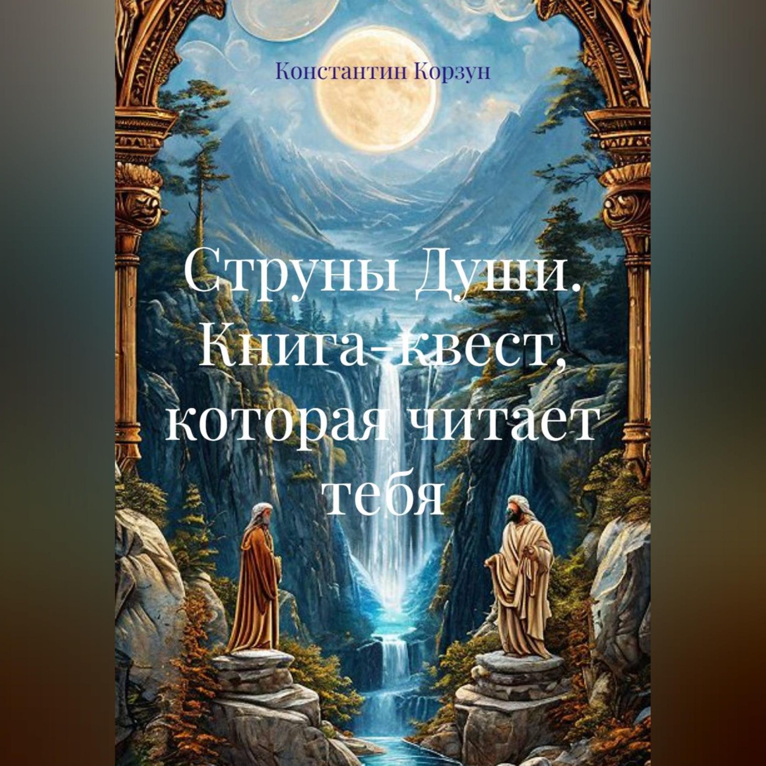 Обложка книги «Струны Души. Книга-квест, которая читает тебя»