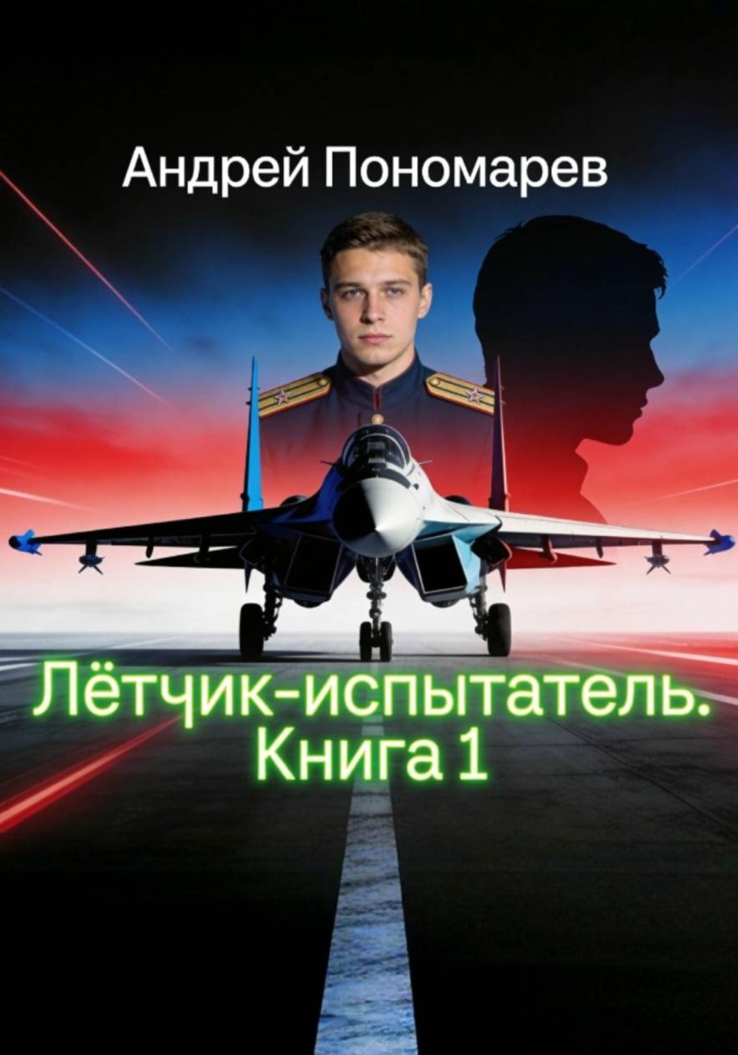 Обложка книги «Лётчик-испытатель»