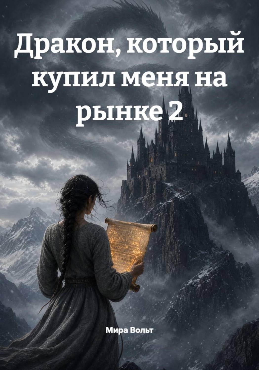 Обложка книги «Дракон, который купил меня на рынке 2»
