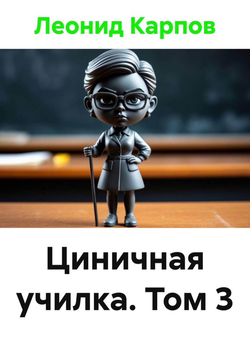 Обложка книги «Циничная училка. Том 3»