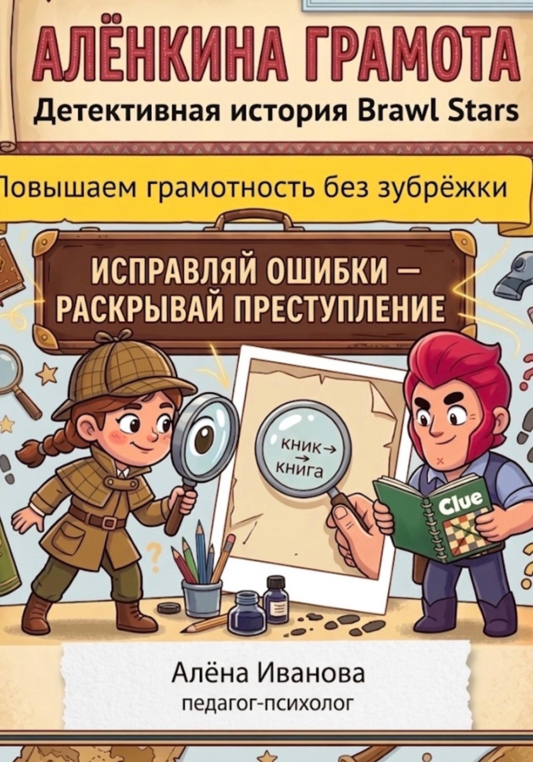 Обложка книги «Алёнкина грамота»