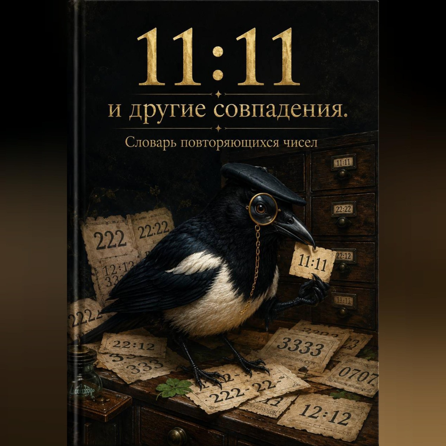 Обложка книги «11:11 и другие совпадения. Словарь повторяющихся чисел»