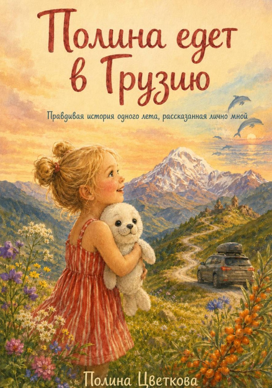 Обложка книги «Полина едет в Грузию»