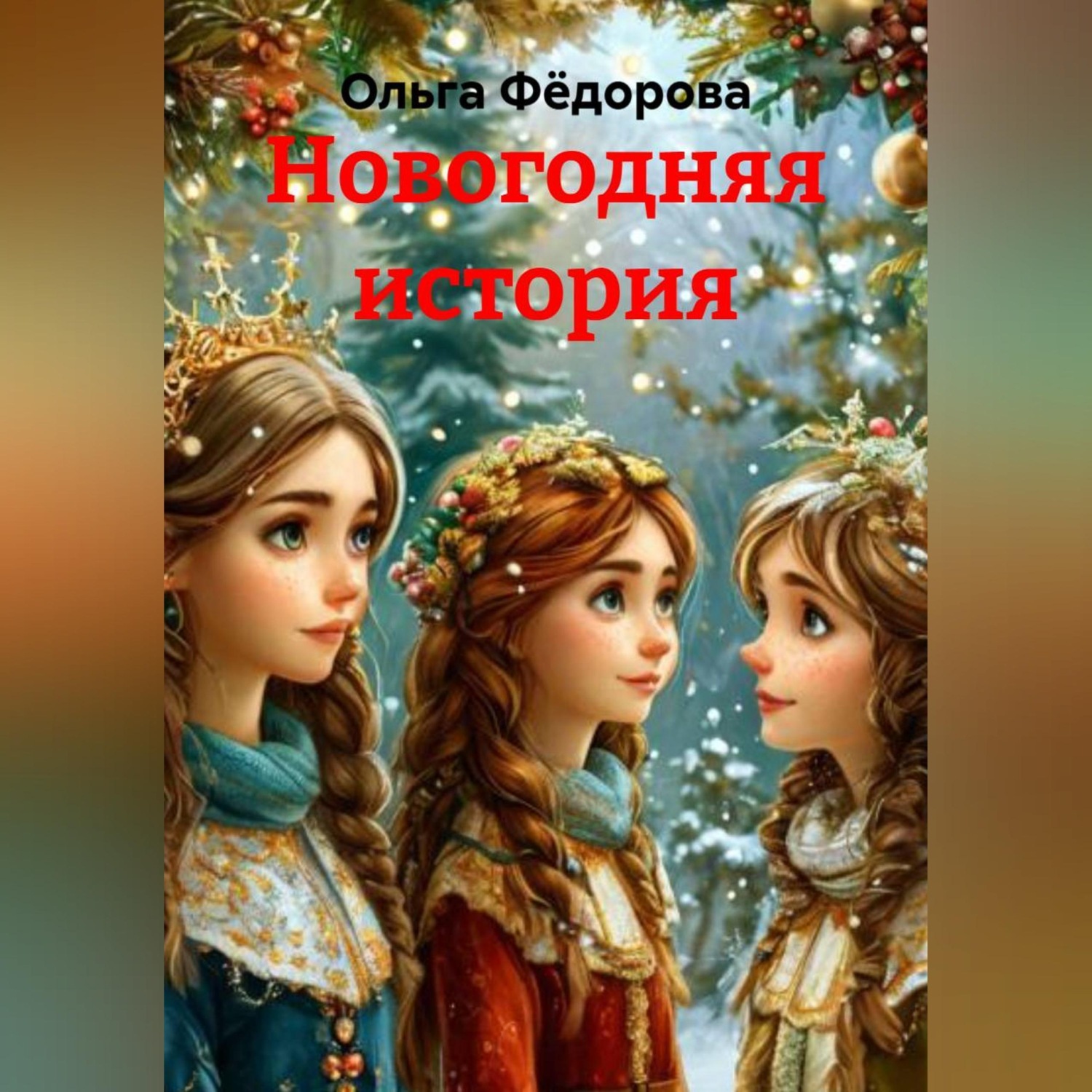 Обложка книги «Новогодняя история»