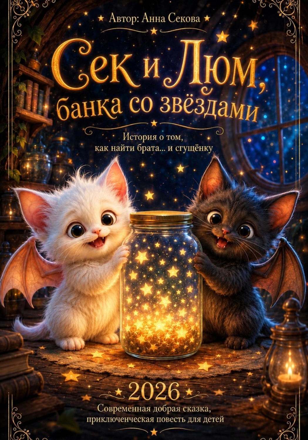 Обложка книги «Сек и Люм банка со звёздами»