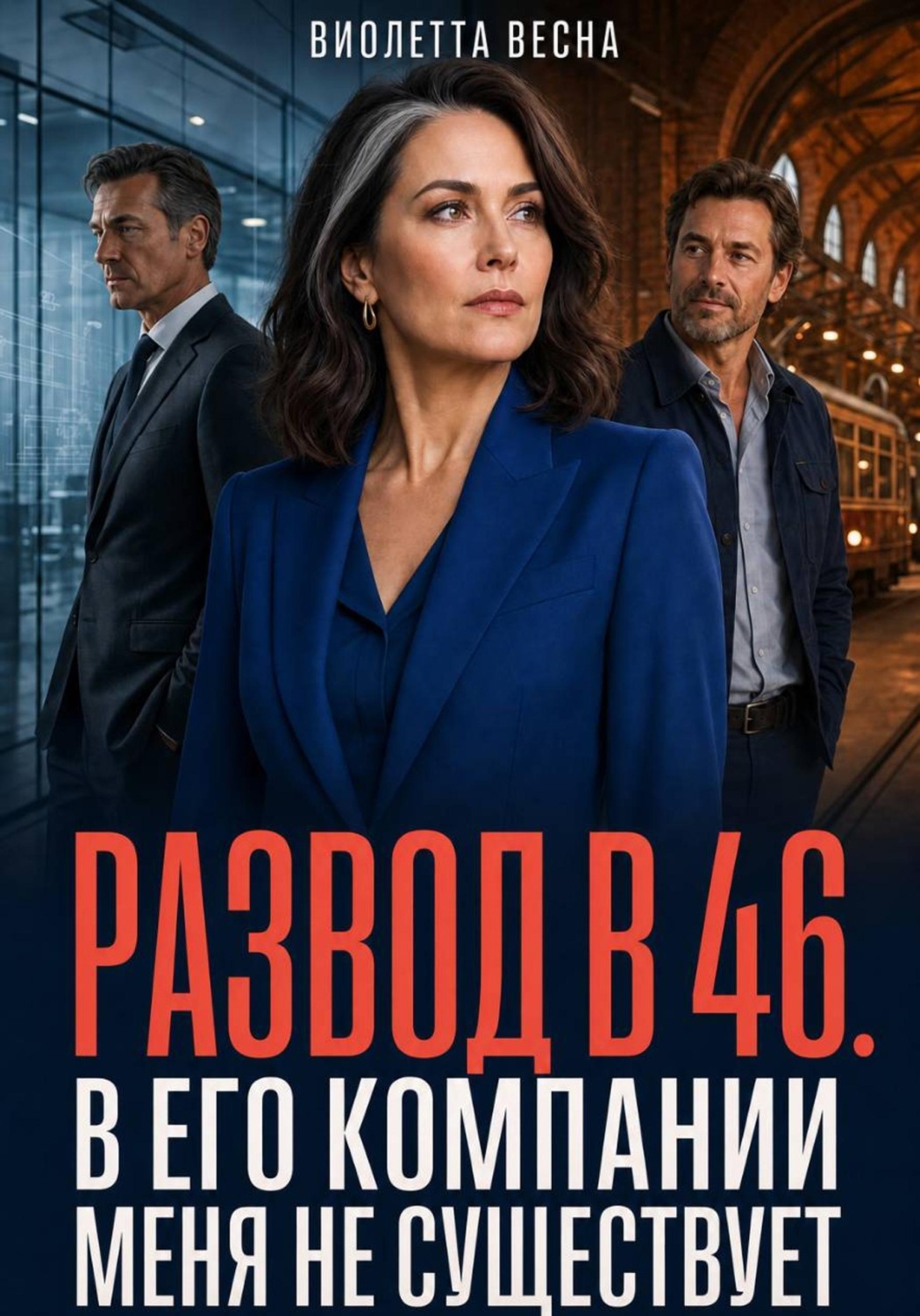 Обложка книги «Развод в 46. В его компании меня не существует»
