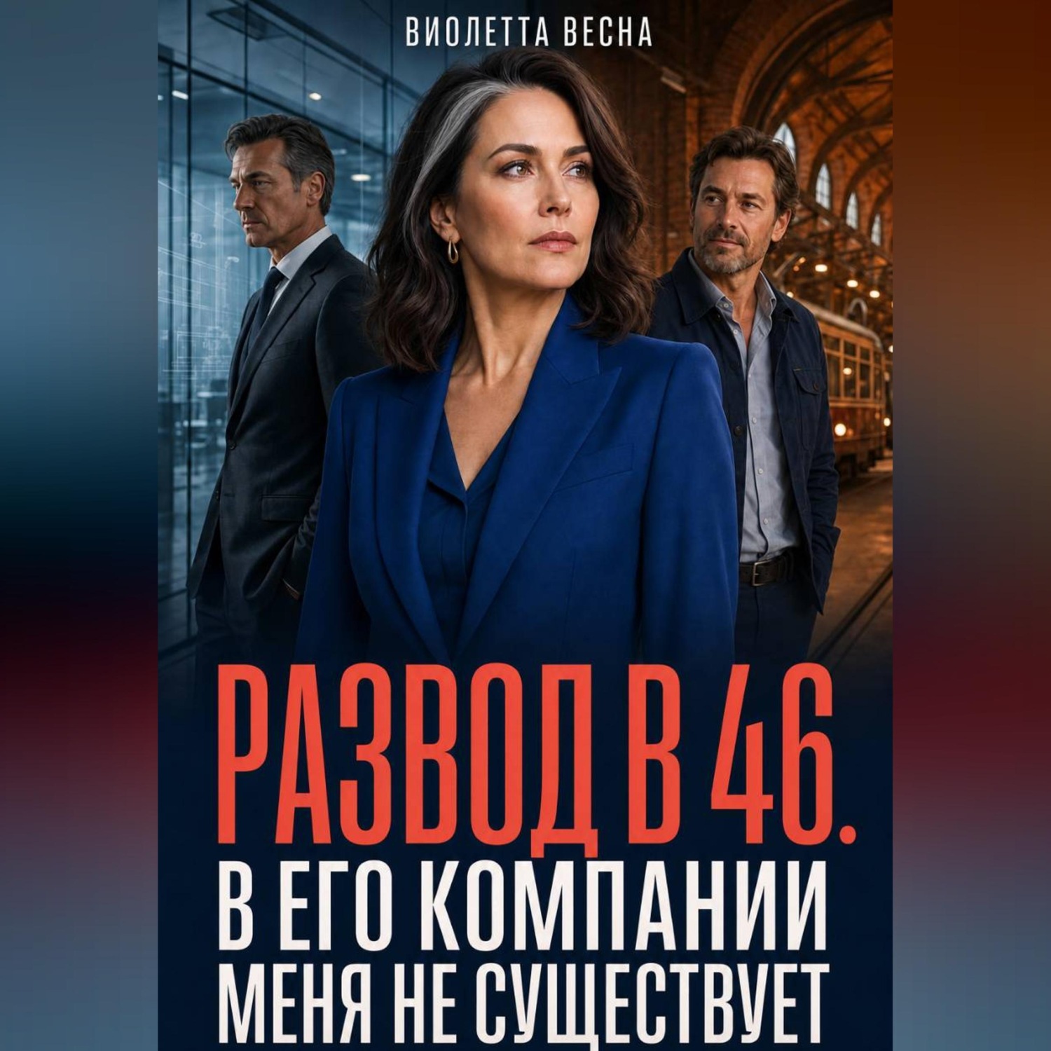 Обложка книги «Развод в 46. В его компании меня не существует»