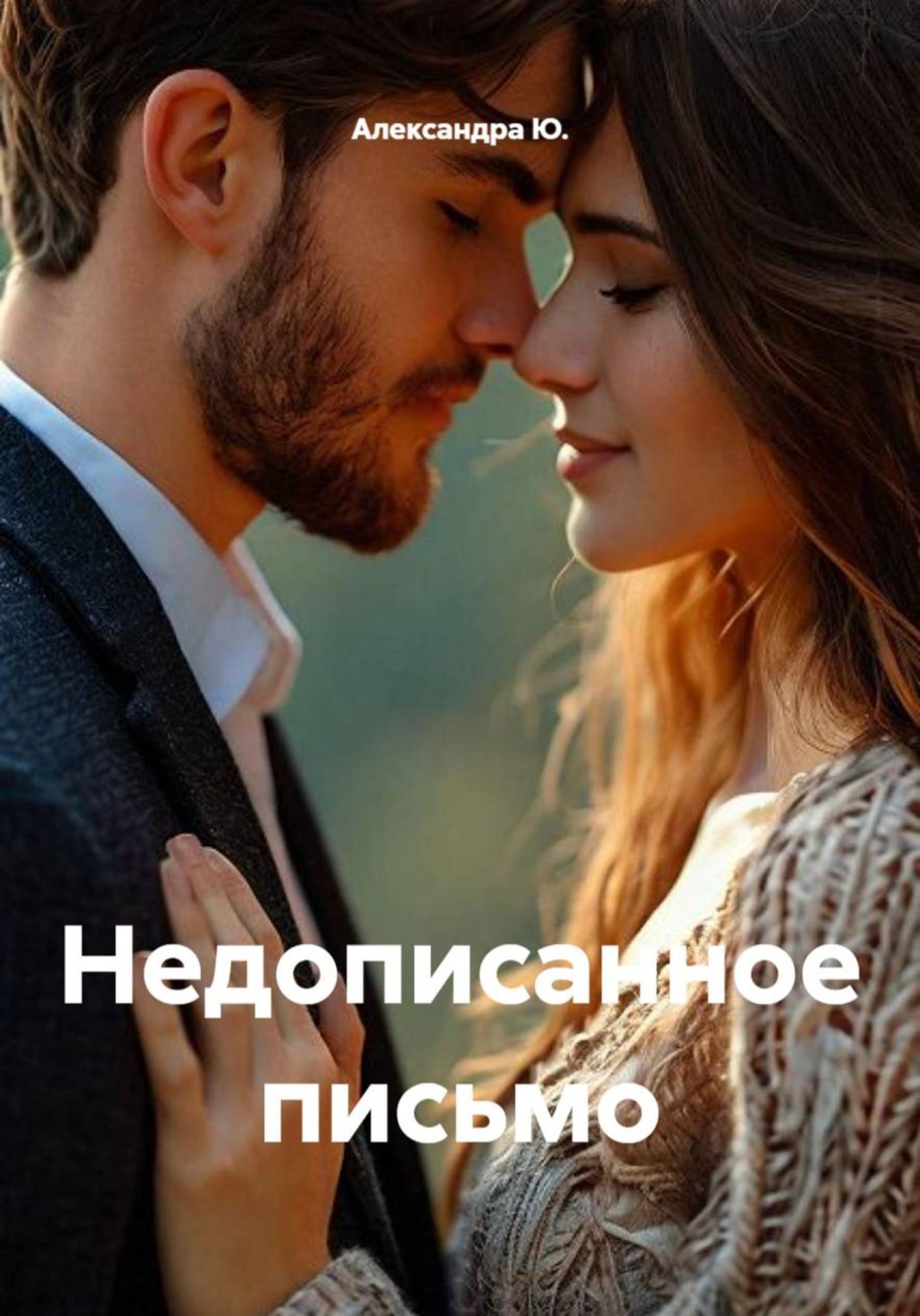 Обложка книги «Недописанное письмо»