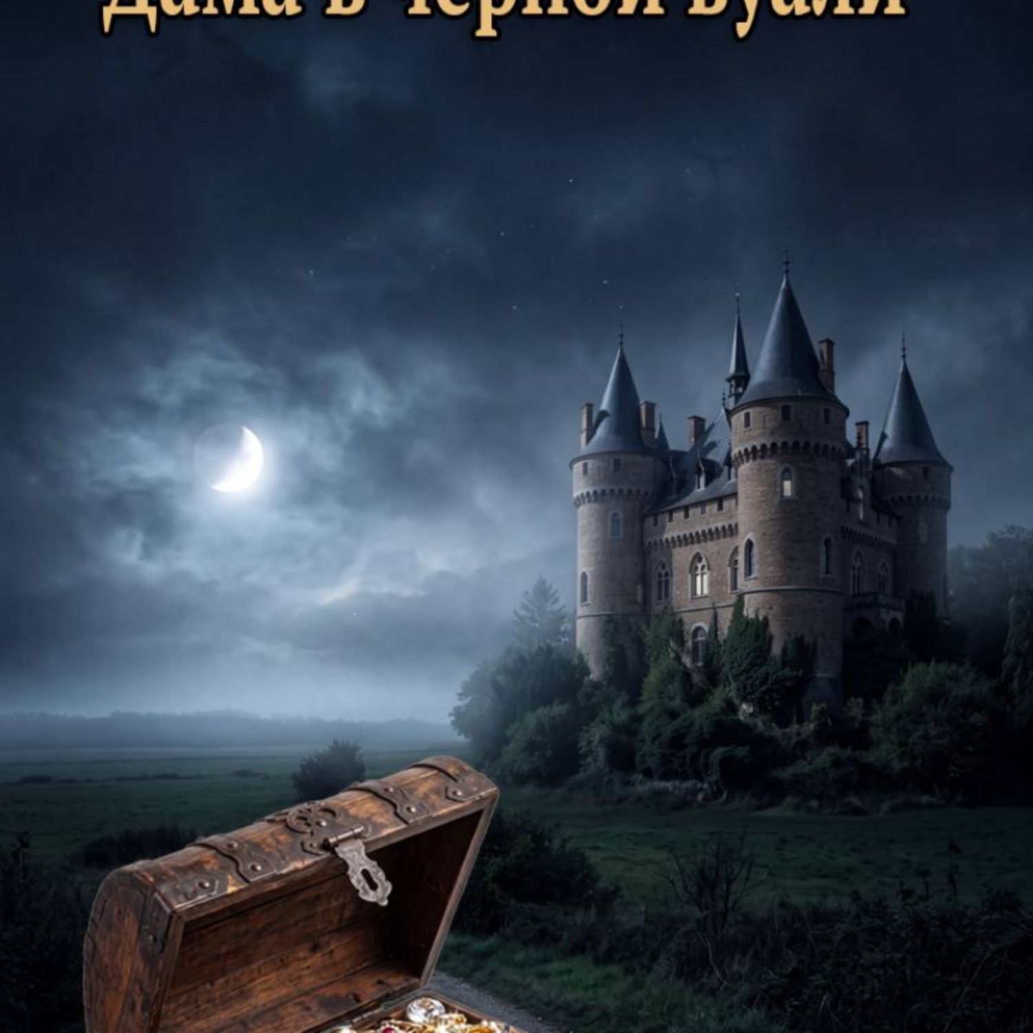 Обложка книги «Дама в черной вуали»
