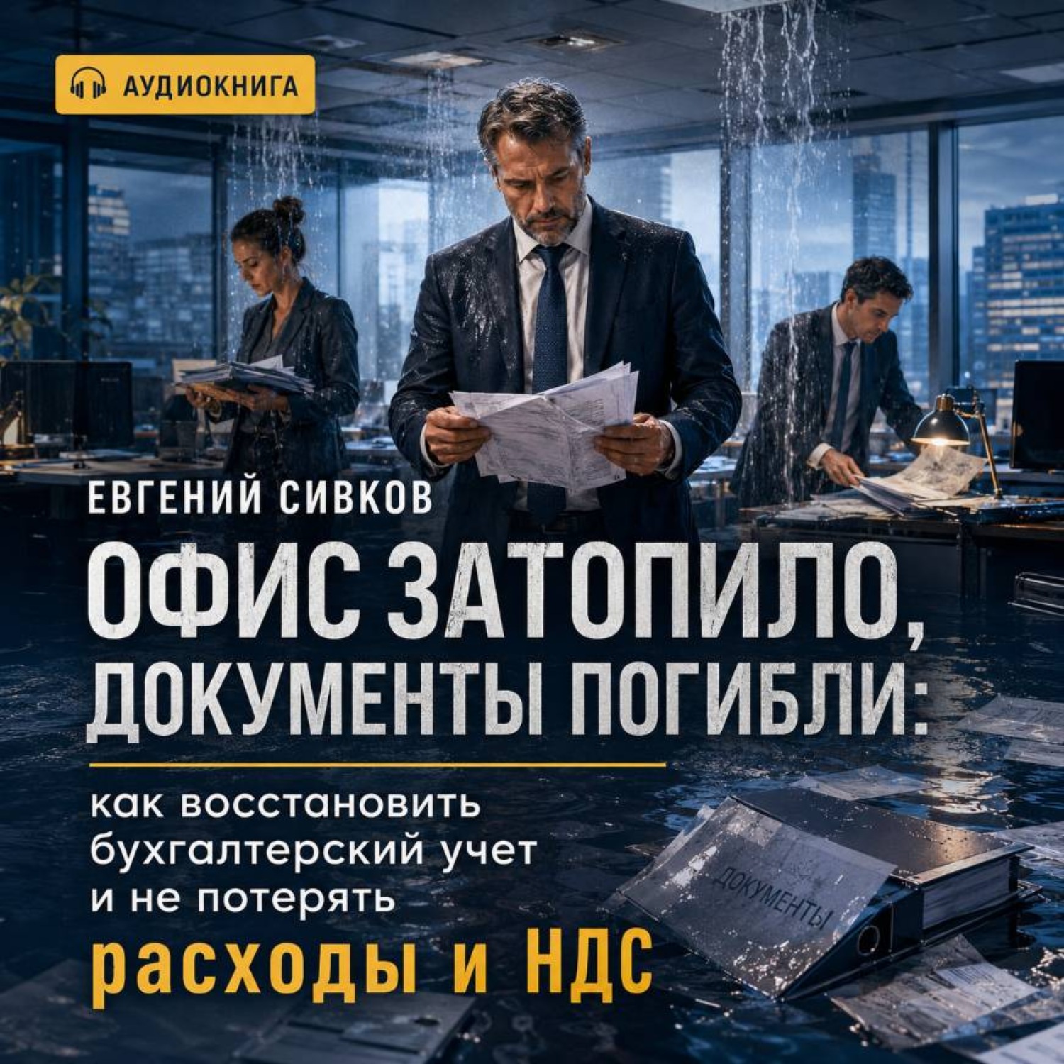 Обложка книги «Офис затопило, документы погибли»