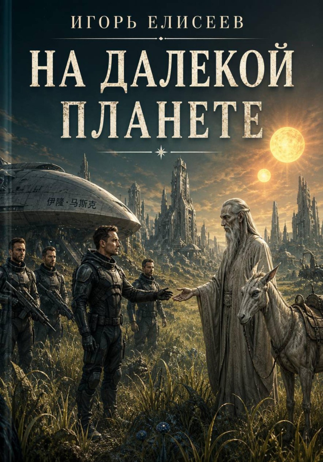 Обложка книги «На далекой планете»
