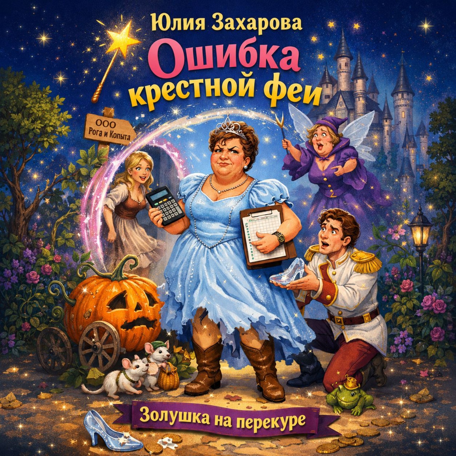 Обложка книги «Ошибка крестной феи»