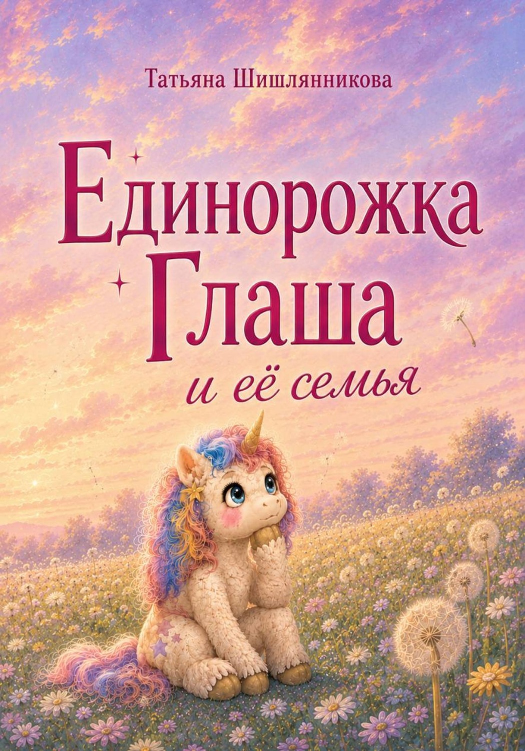 Обложка книги «Единорожка Глаша и её семья»