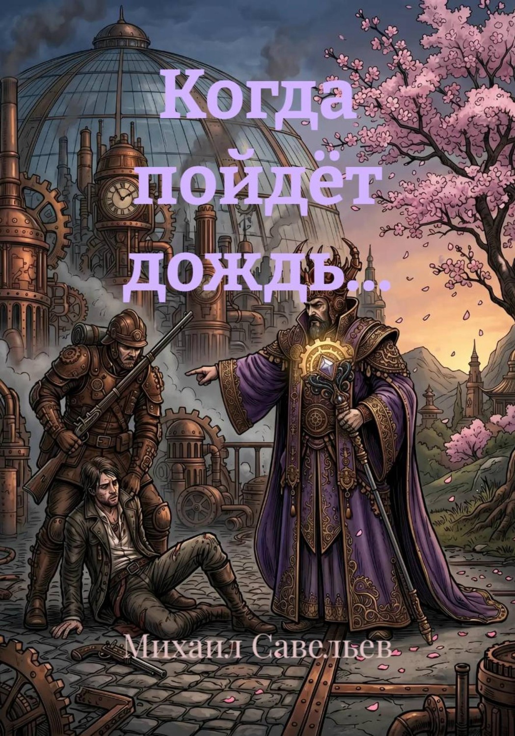 Обложка книги «Когда пойдёт дождь...»