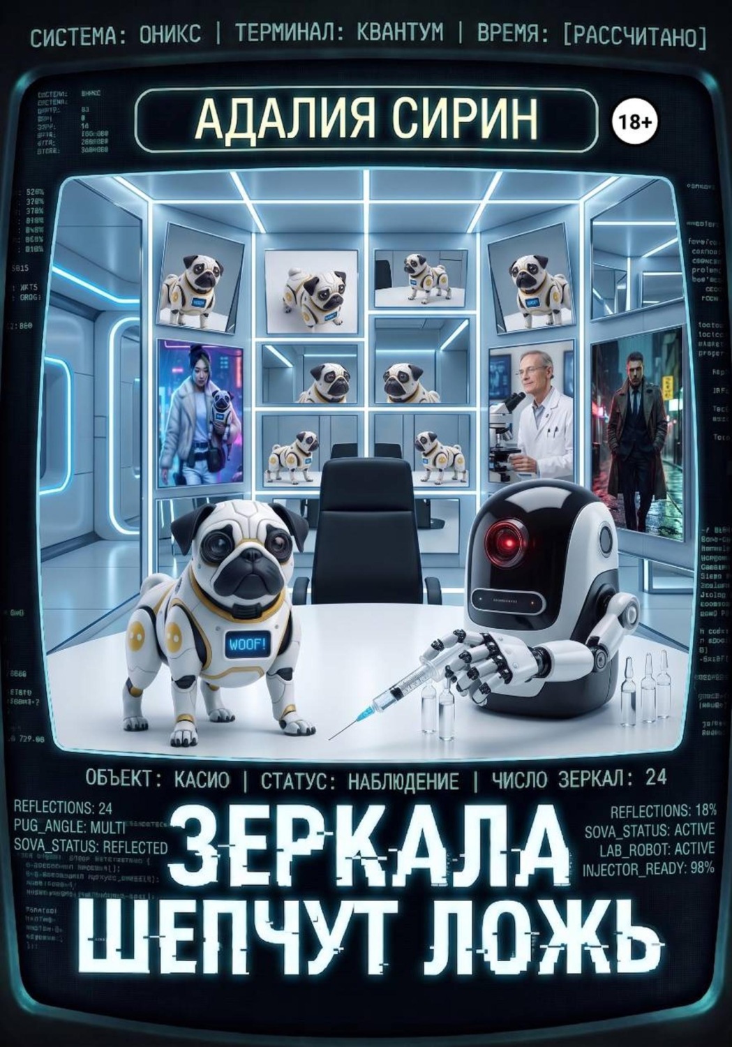 Обложка книги «ЗЕРКАЛА ШЕПЧУТ ЛОЖЬ»