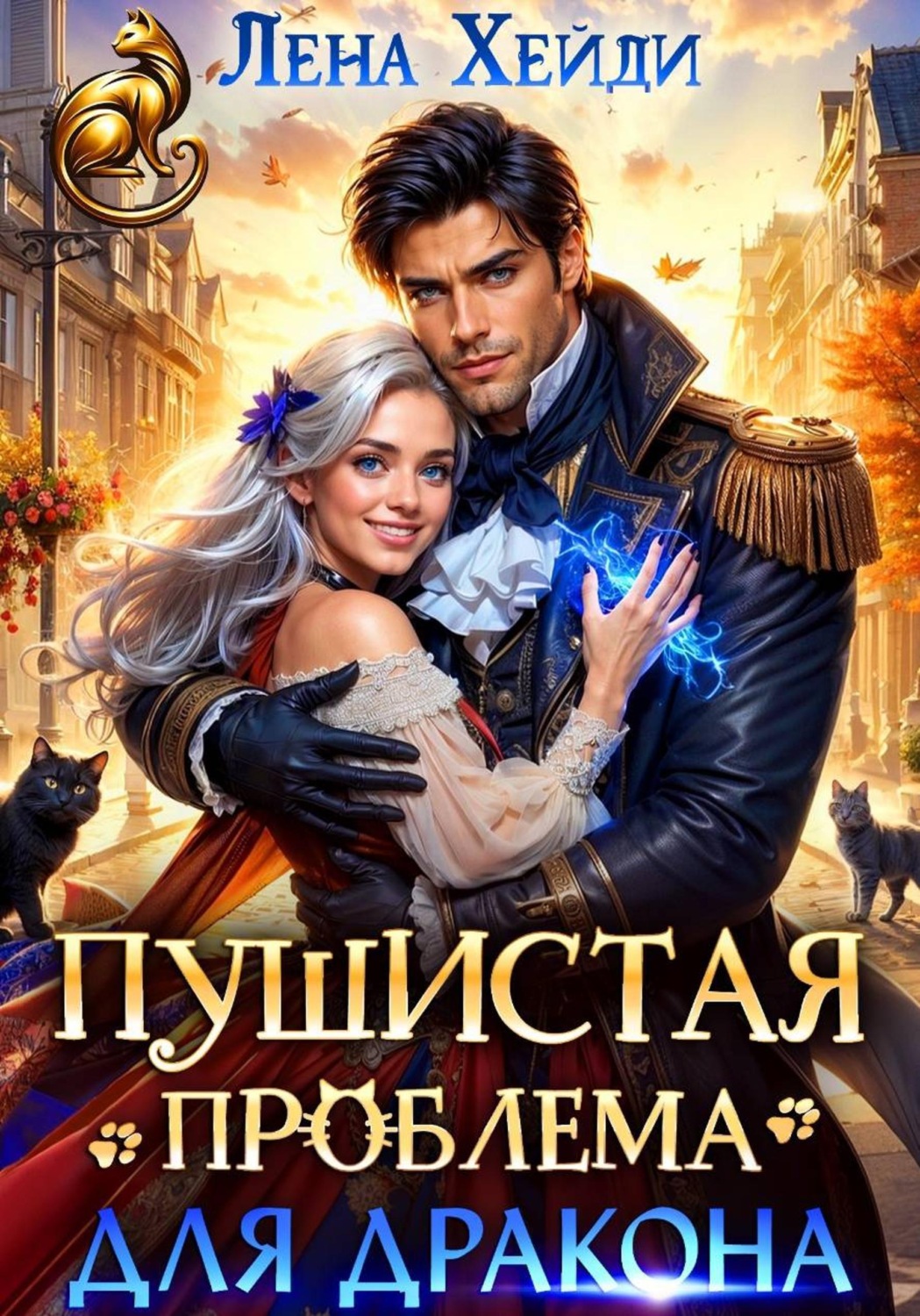 Обложка книги «Пушистая проблема для дракона»