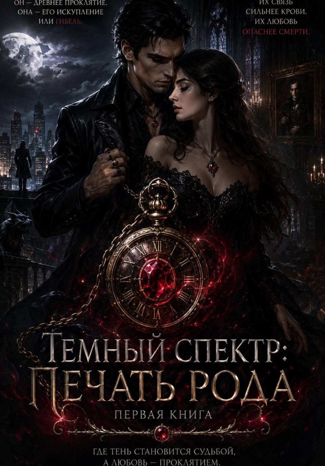 Обложка книги «Темный спектр: Печать Рода»