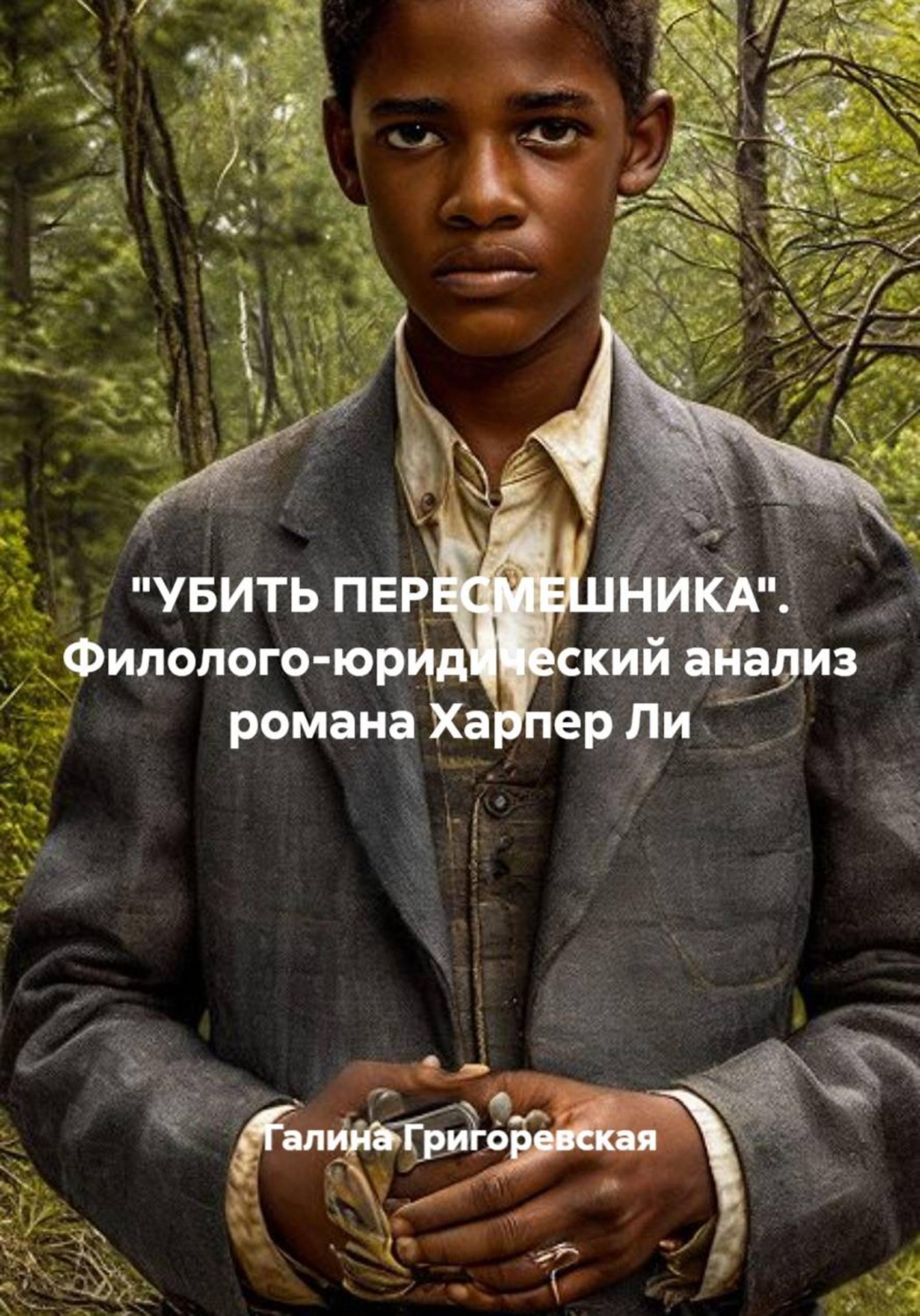 Обложка книги «"УБИТЬ ПЕРЕСМЕШНИКА". Филолого-юридический анализ романа Харпер Ли»