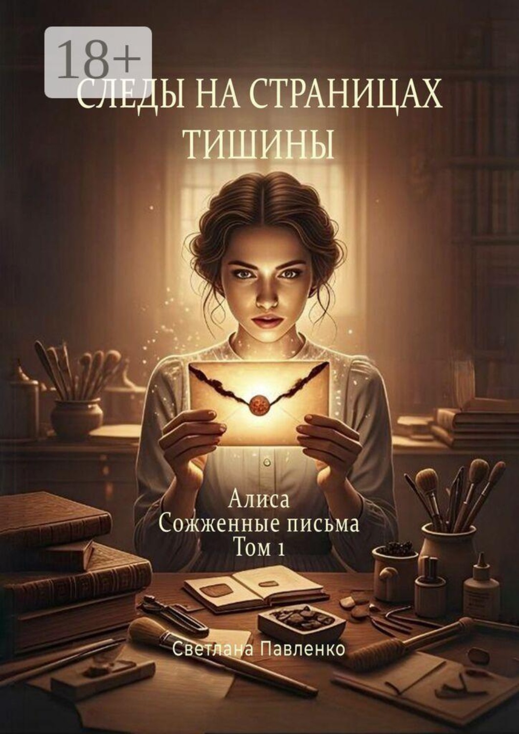 Обложка книги «Следы на страницах тишины. Том 1. Алиса. Сожженные письма»