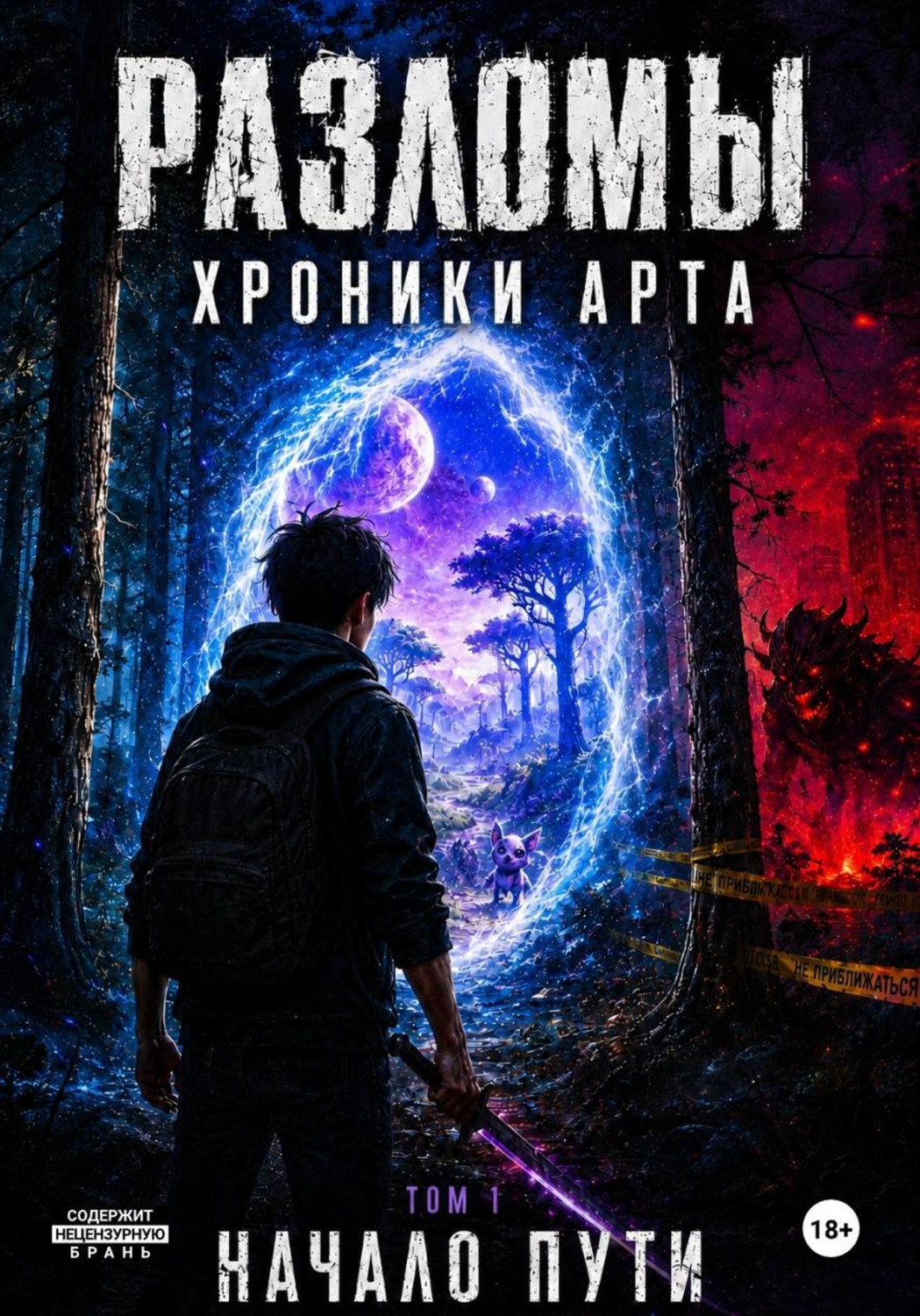 Обложка книги «Разломы Хроники Арта. Том 1»