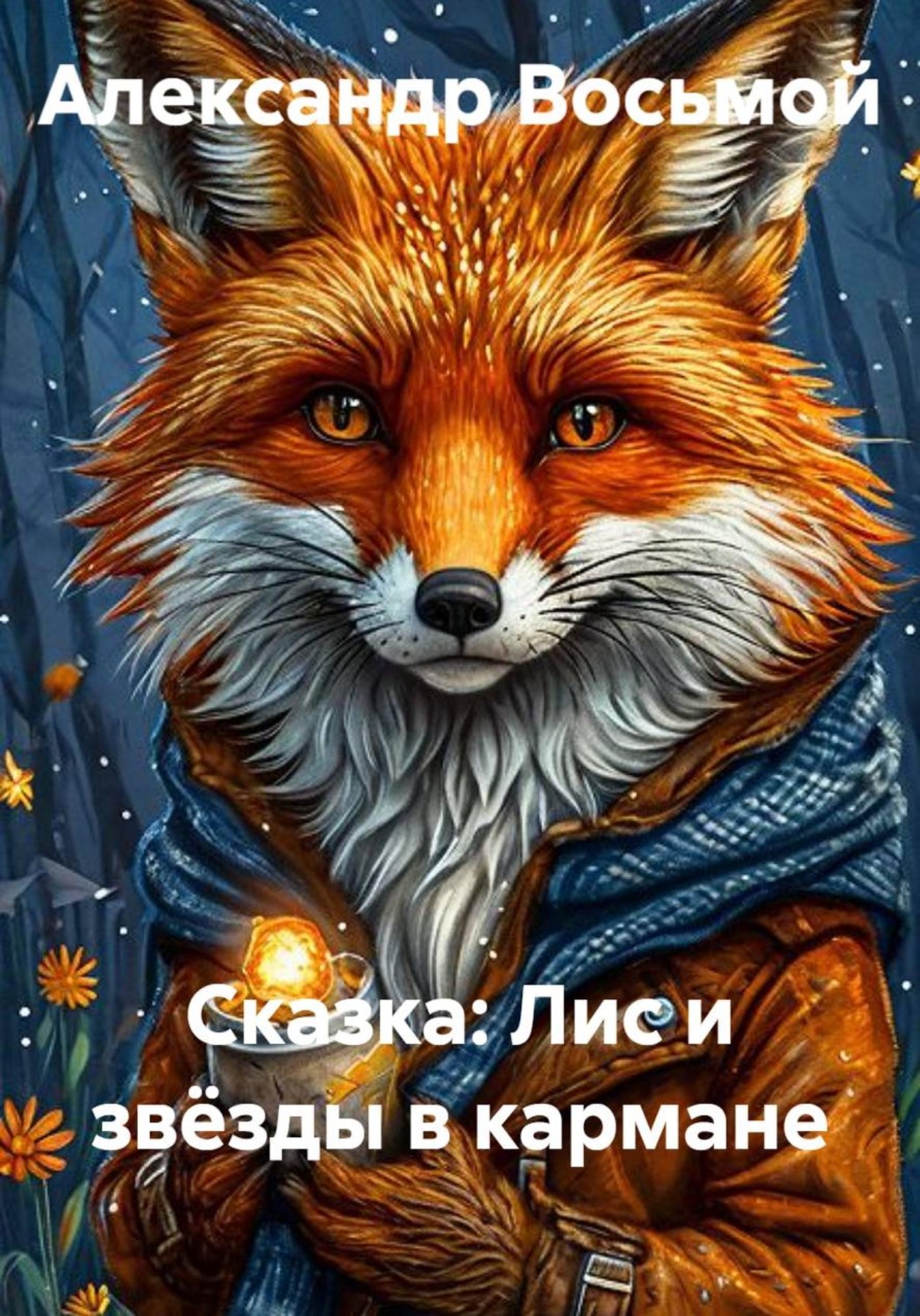 Обложка книги «Сказка: Лис и звёзды в кармане»