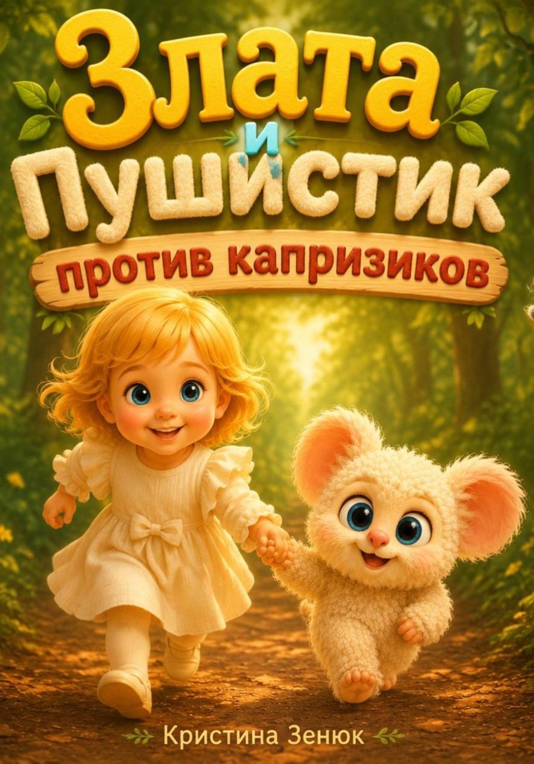 Обложка книги «Злата и Пушистик против капризиков»