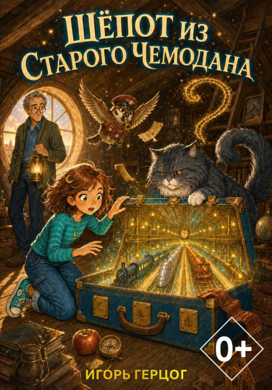 Обложка книги «Шёпот из старого чемодана»