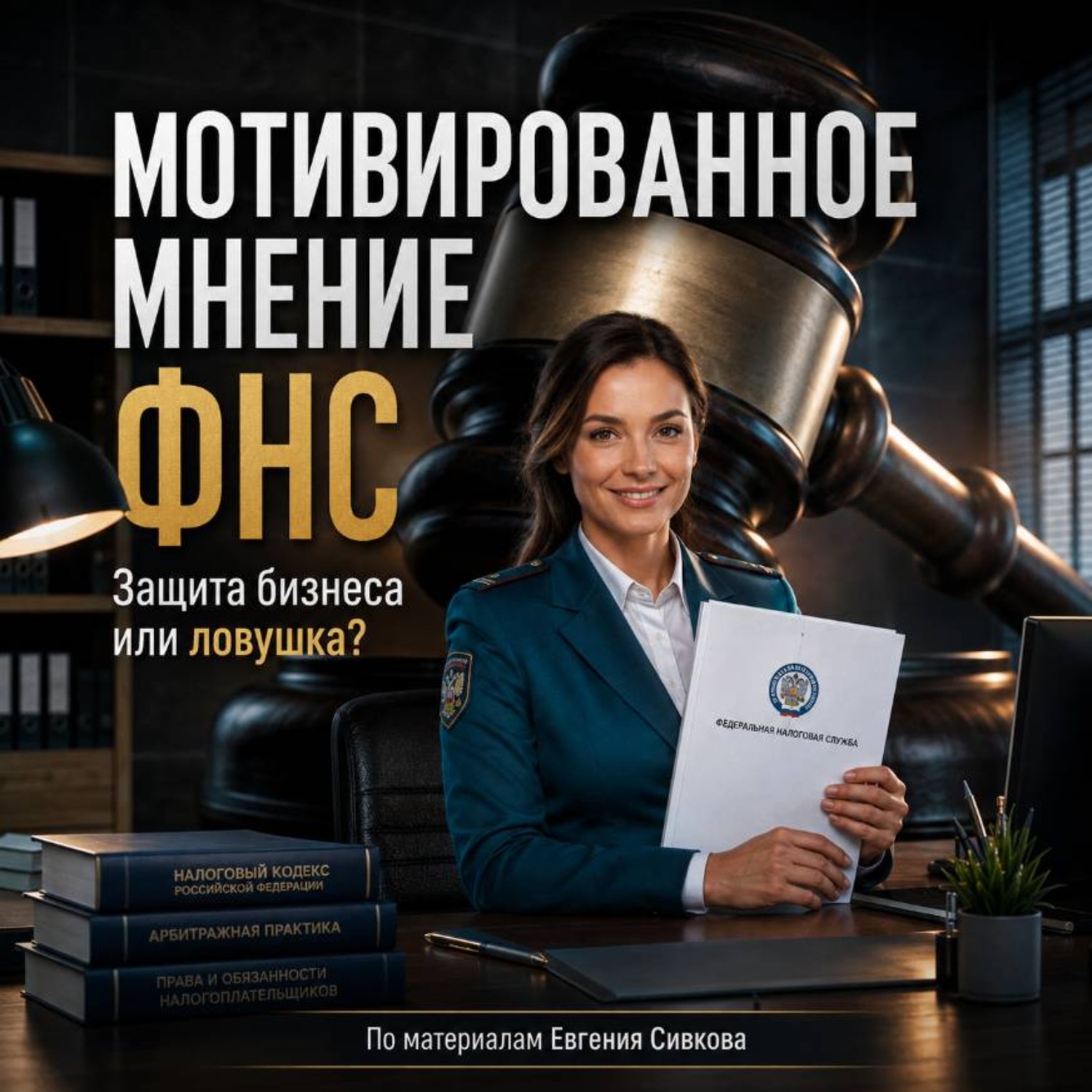 Обложка книги «Мотивированное мнение ФНС: защита бизнеса или налоговый спор без права на быстрый суд?»