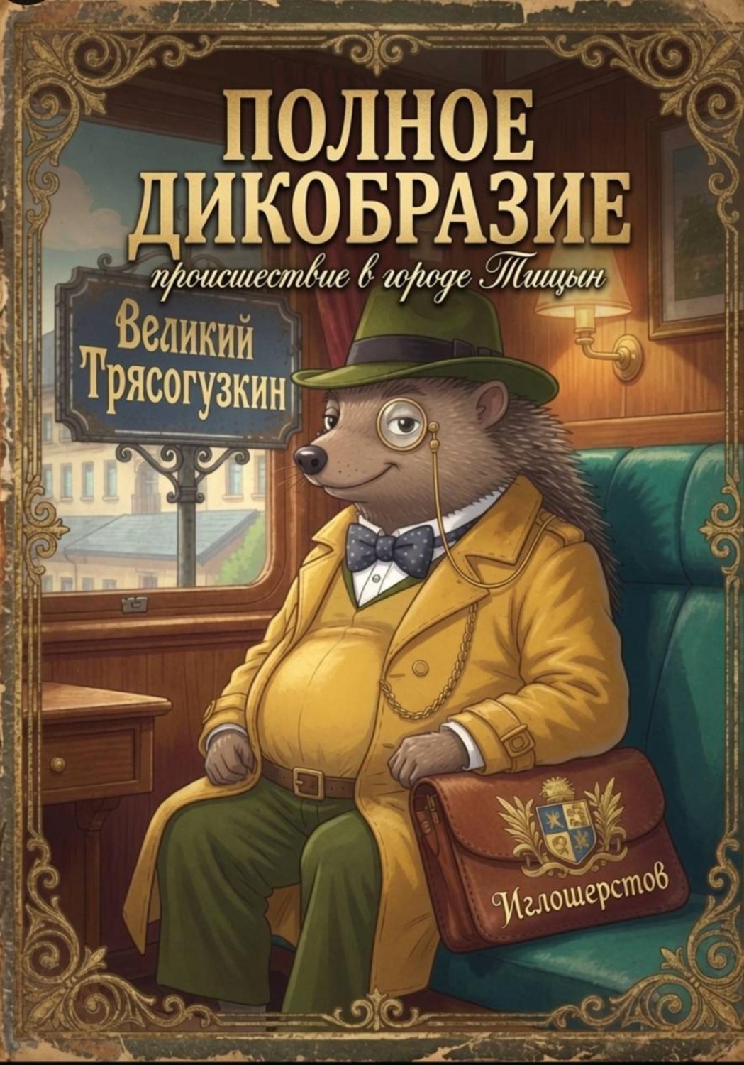 Обложка книги «Полное Дикобразие. Происшествие в городе Птицын»