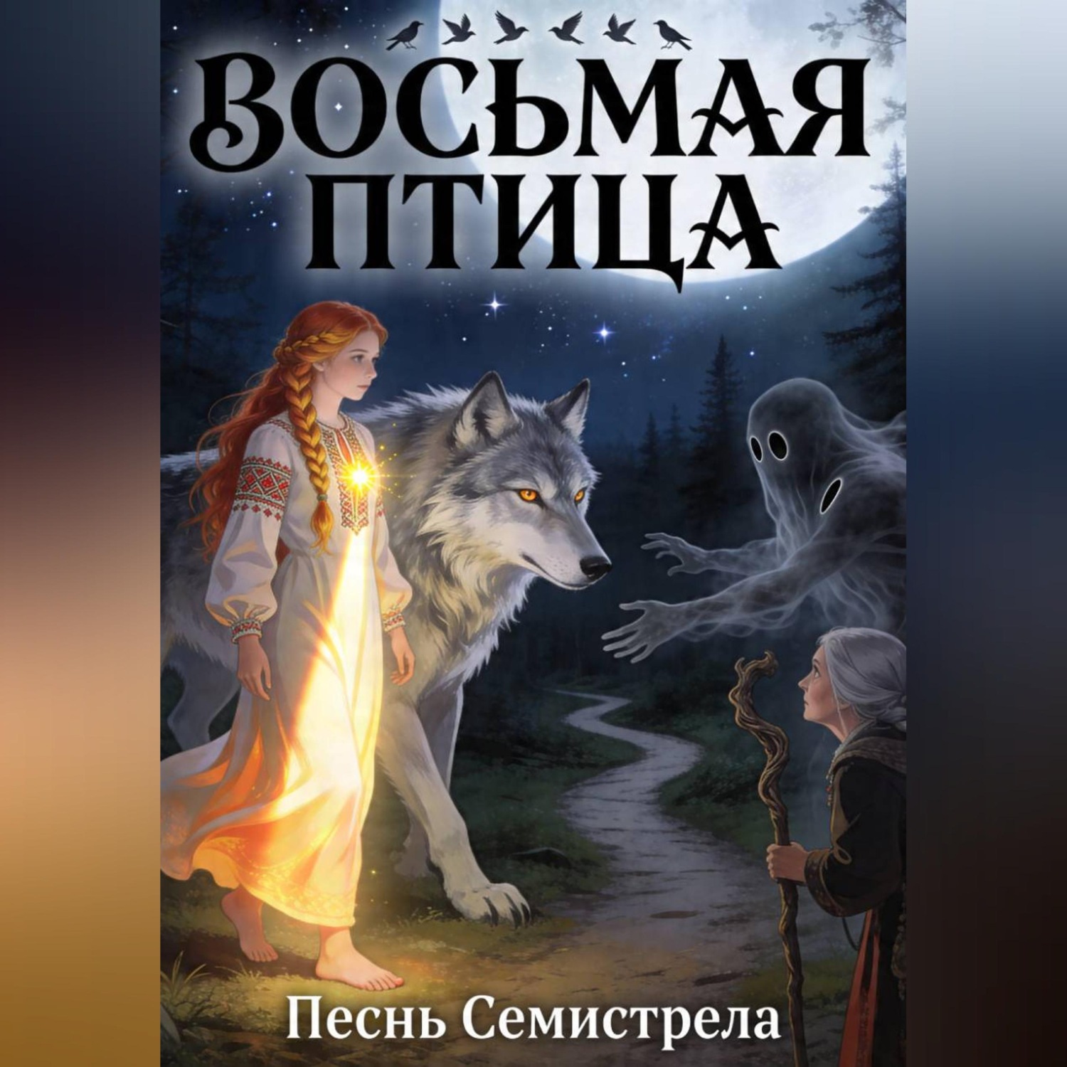 Обложка книги «Восьмая птица. Песнь Семистрела»