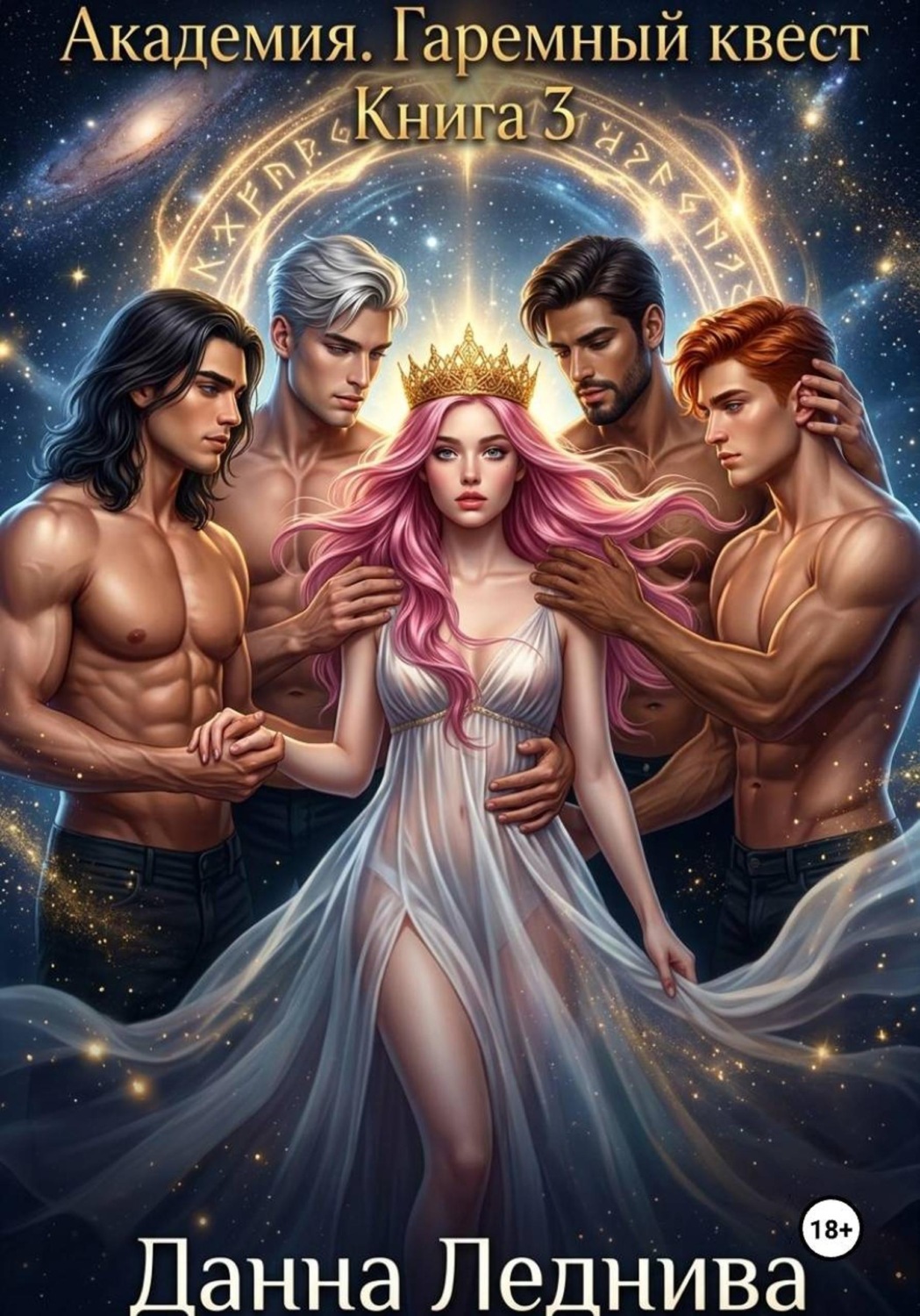 Обложка книги «Академия. Гаремный квест. Книга 3»