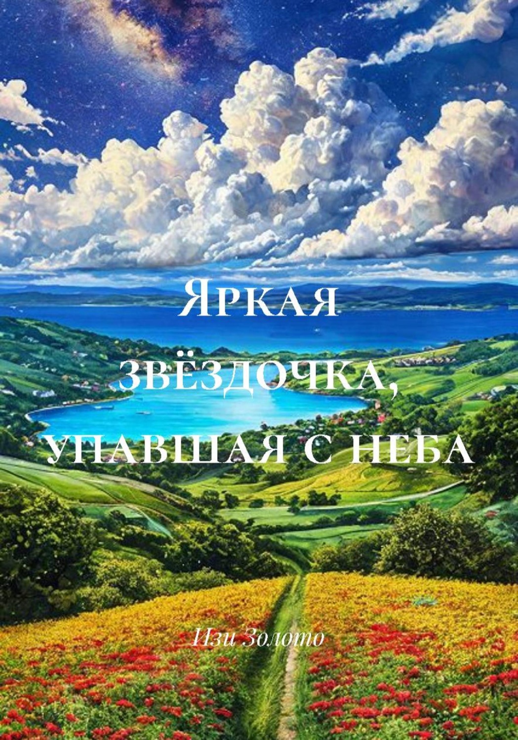 Обложка книги «Яркая звёздочка, упавшая с неба»