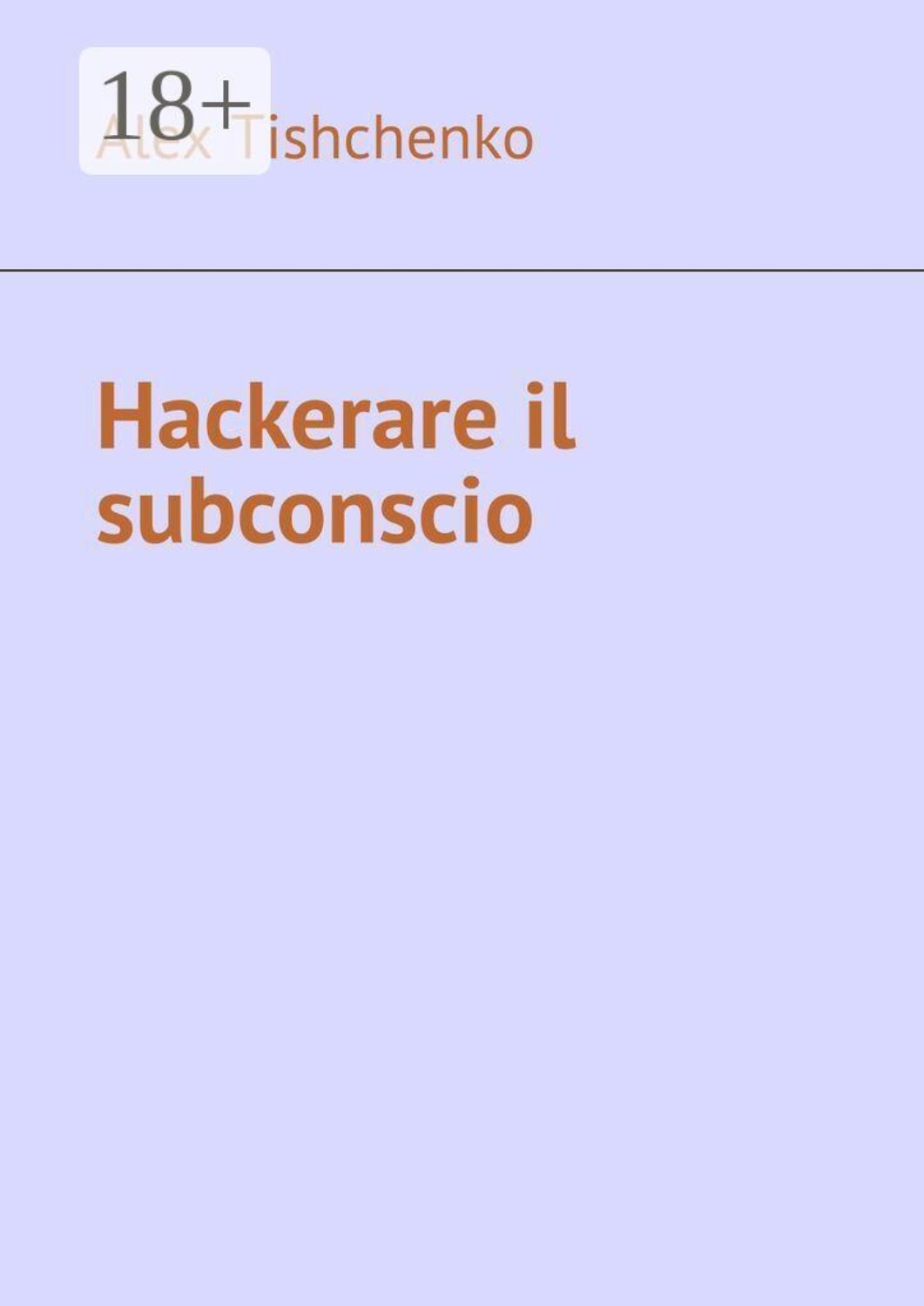 Обложка книги «Hackerare il subconscio»