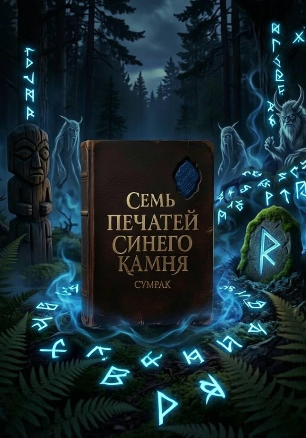 Обложка книги «Семь печатей синего камня»
