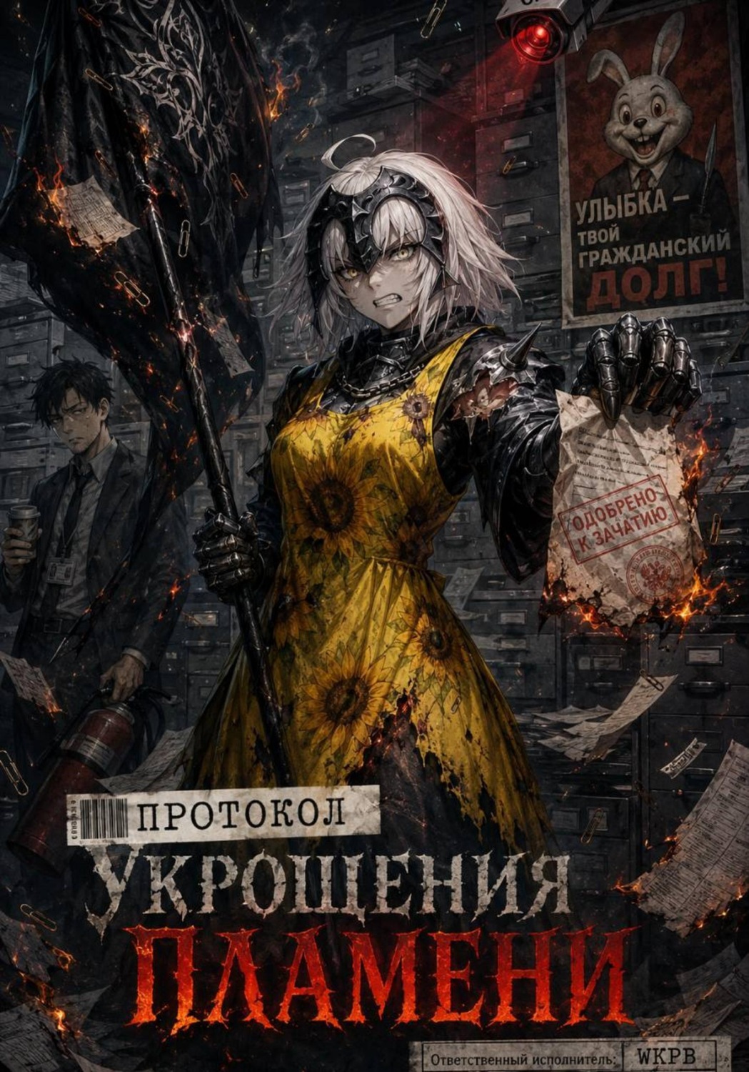 Обложка книги «Протокол укрощения пламени»
