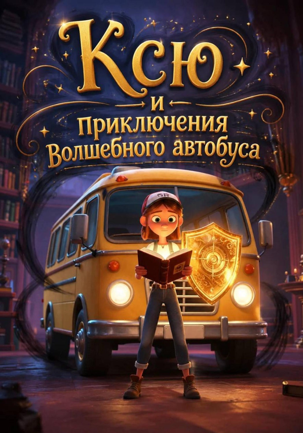 Обложка книги «Ксю и приключения волшебного автобуса»