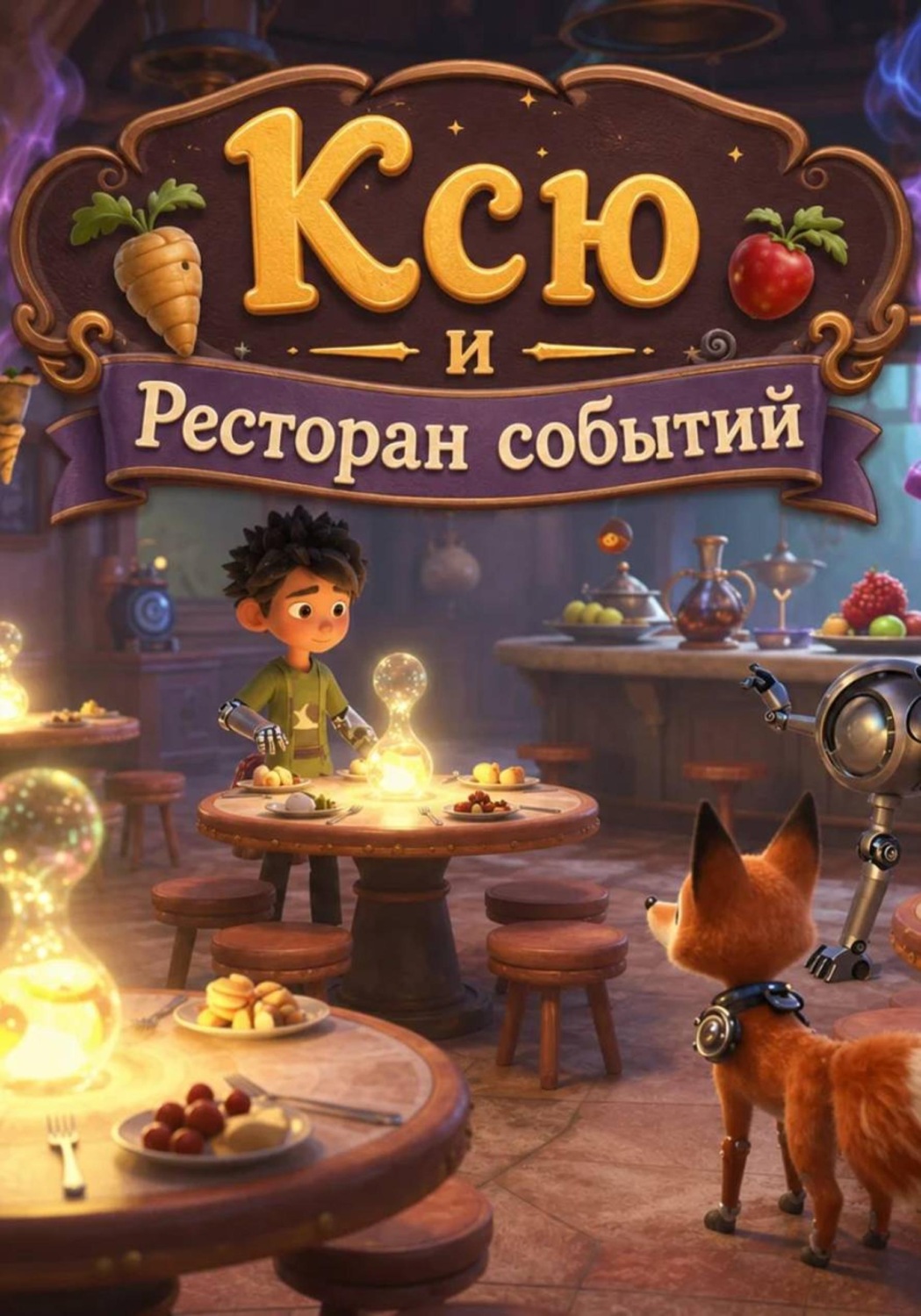 Обложка книги «Ксю и Ресторан событий»