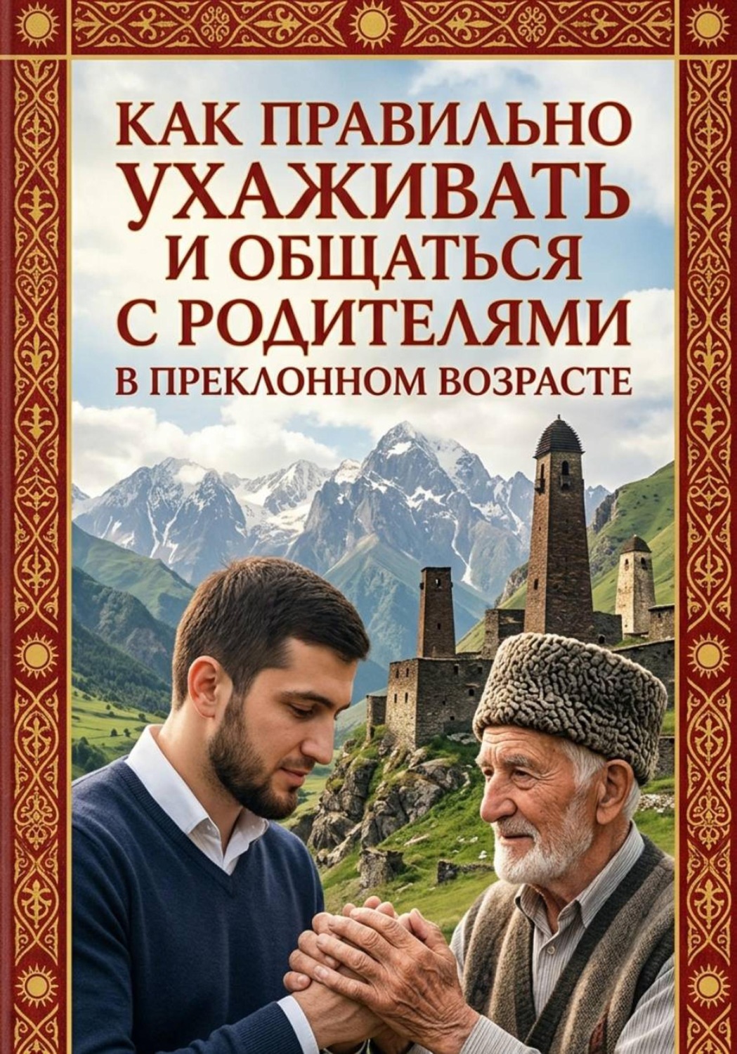 Обложка книги «Как правильно ухаживать и общаться с родителями в преклонном возрасте»