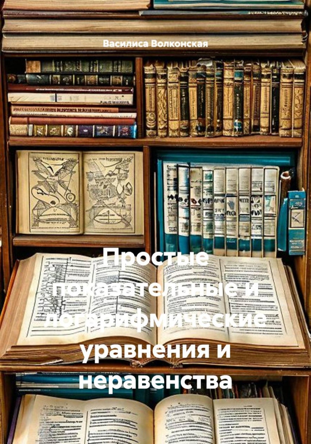 Обложка книги «Простые показательные и логарифмические уравнения и неравенства»
