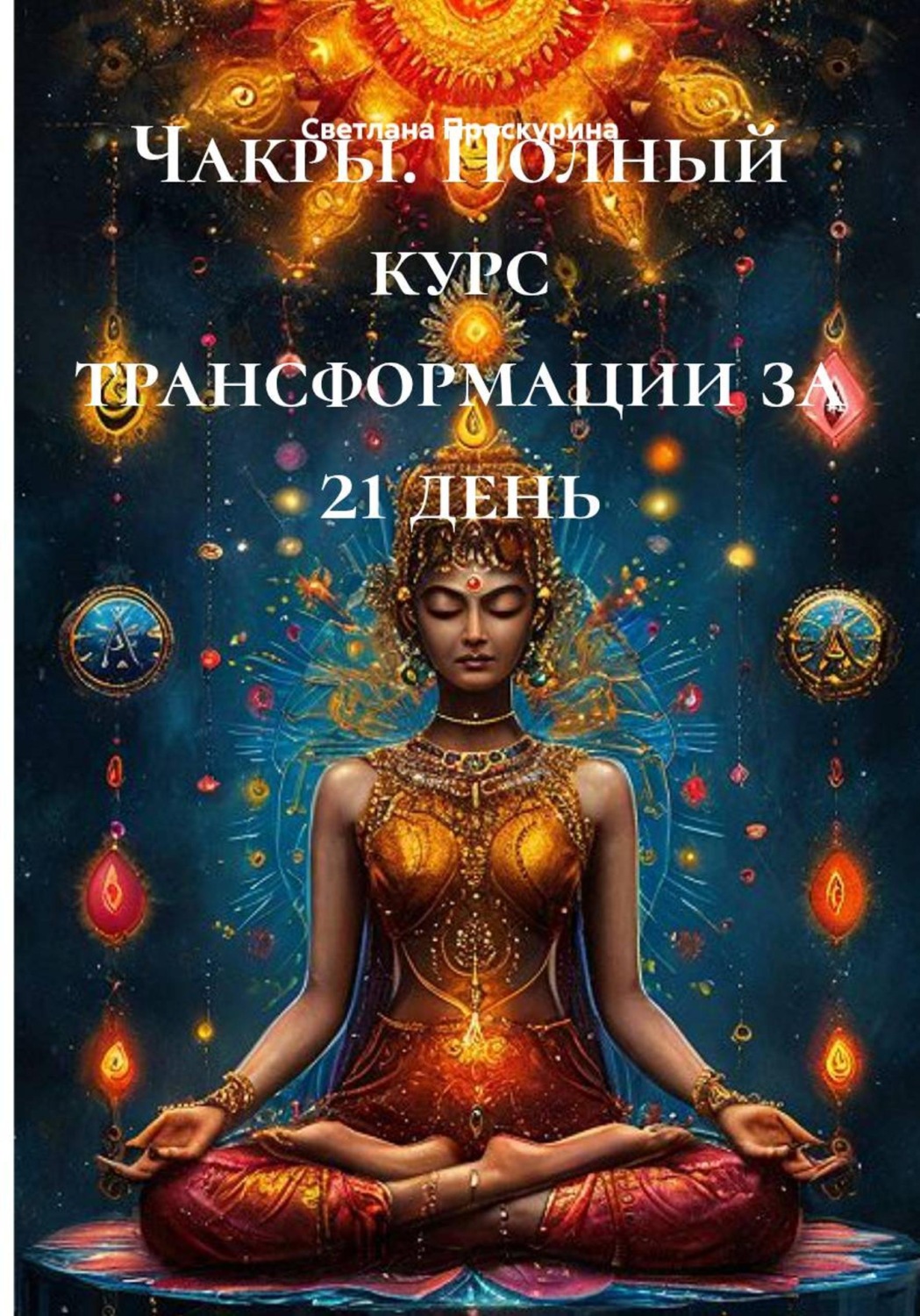Обложка книги «Чакры. Полный курс трансформации за 21 день»