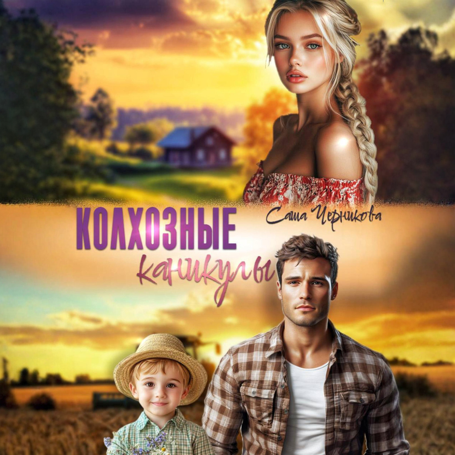 Обложка книги «Колхозные каникулы»