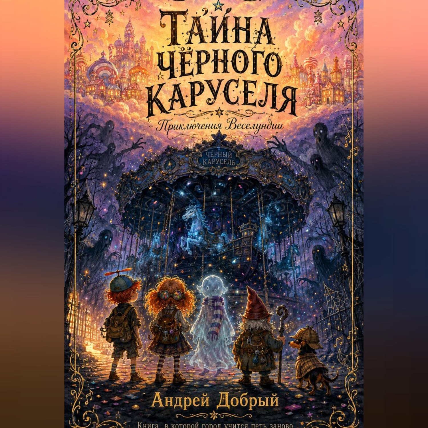 Обложка книги «Тайна Чёрного Каруселя»